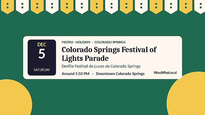 Colorado Springs Festival of Lights Parade