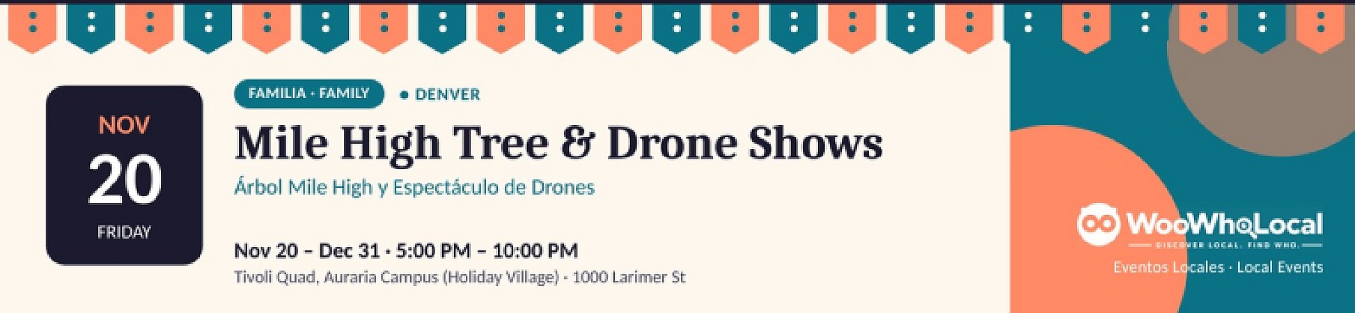 Mile High Tree & Mile High Drone Shows