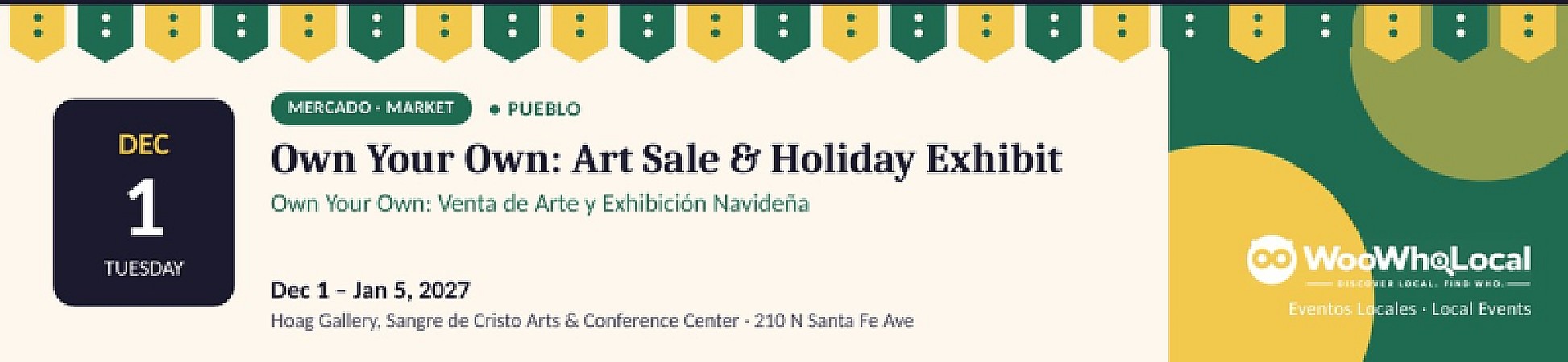 Own Your Own: Art Sale & Holiday Exhibition