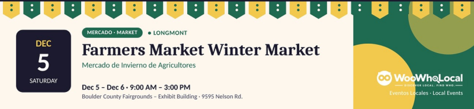 Boulder County Farmers Market Winter Market