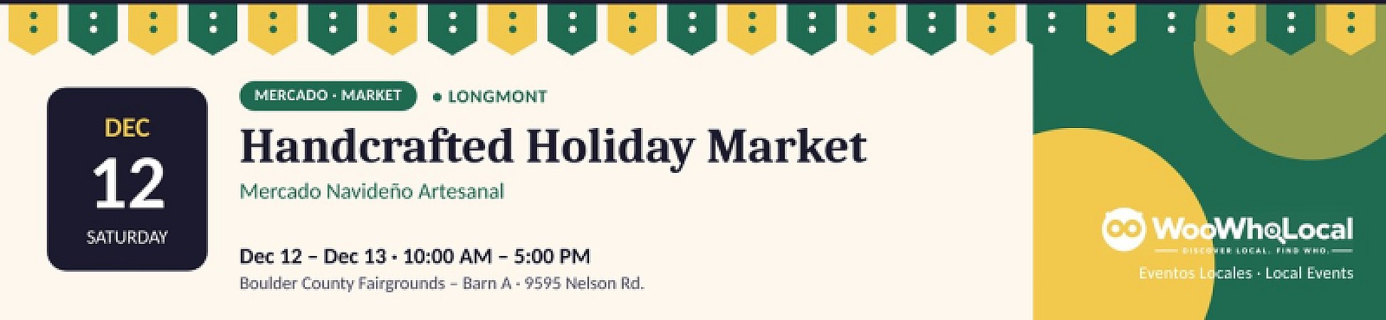Handcrafted Holiday Market