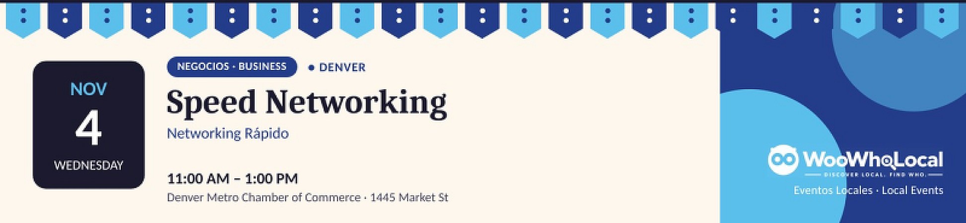 Denver Metro Chamber Speed Networking